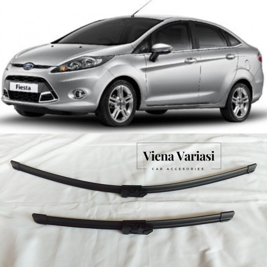Wiper Kaca Depan Khusus Ford Fiesta Mobil Ford Fiesta Frameless Ukuran 26 & 16