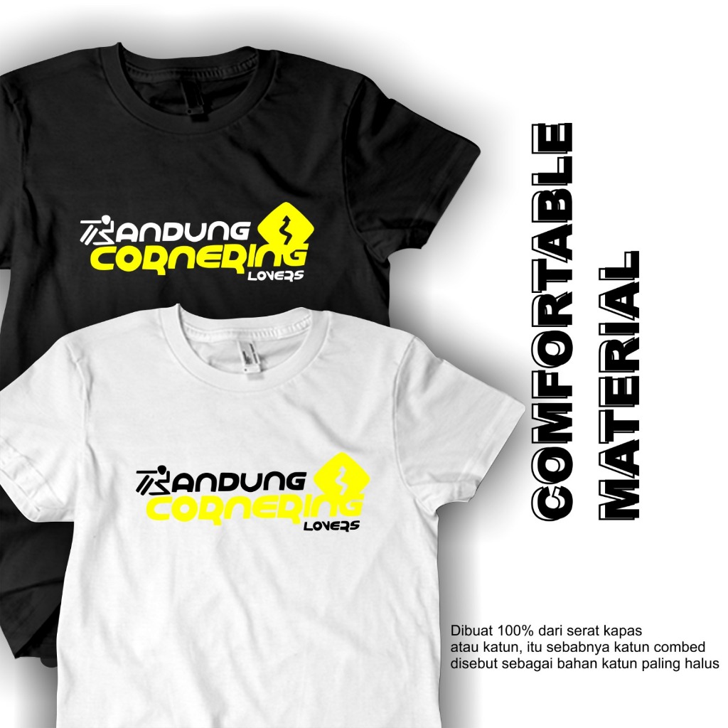 Milky Wayy Tshirt Baju Kaos Distro Pria Wanita Motif Bandung Cornering Lovers Kaos Bandung Cornering