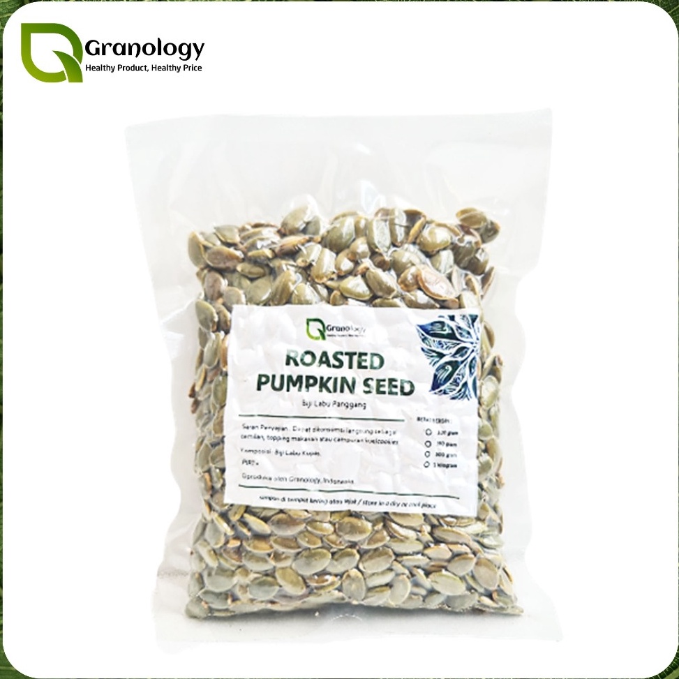 

⁑Diskon Promo➻ Roasted Pumpkin Seed / Biji Labu Oven (250 Gram) by Granology J71 ←