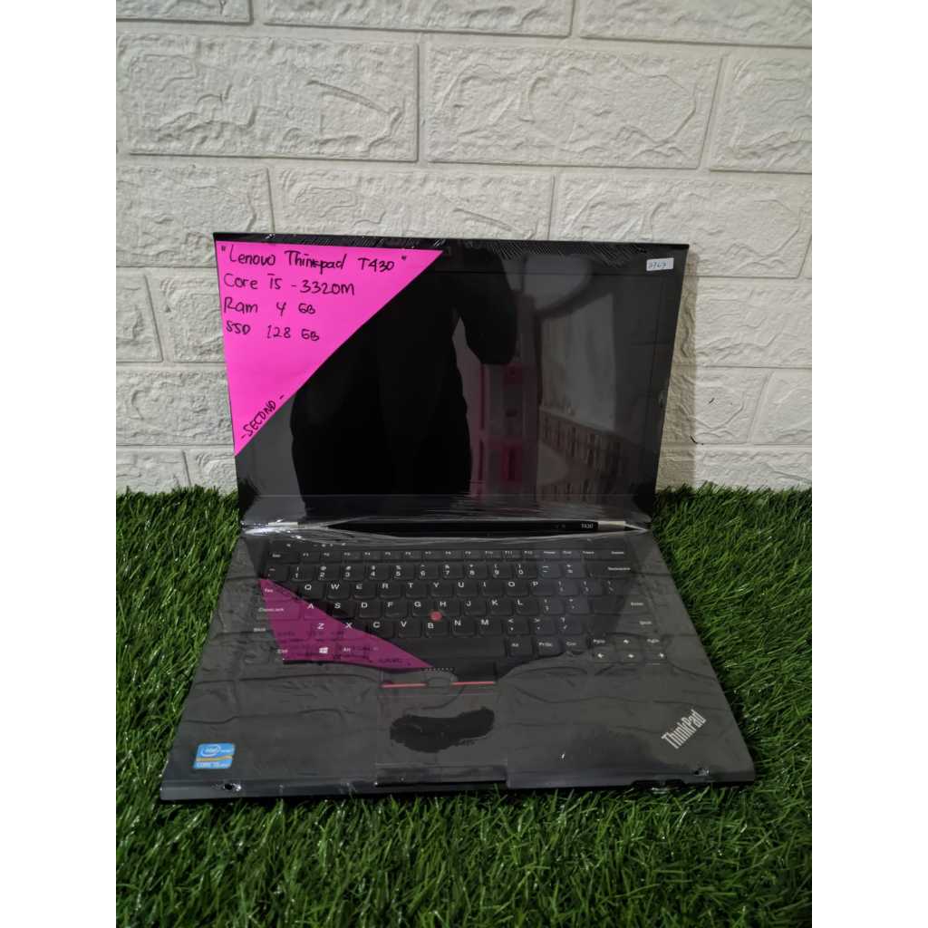 LAPTOP MURAH LENOVO THINKPAD T430 CORE I5-3320M RAM 4GB SSDD 128GB