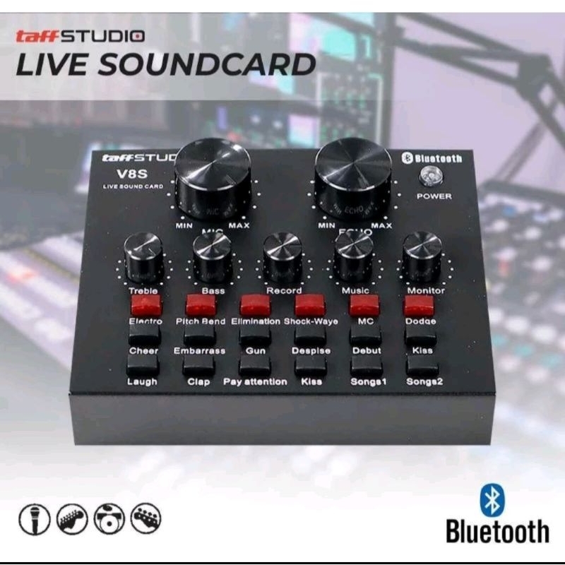 L20Y-Audio mixer profesional bluetooth/USB souncard