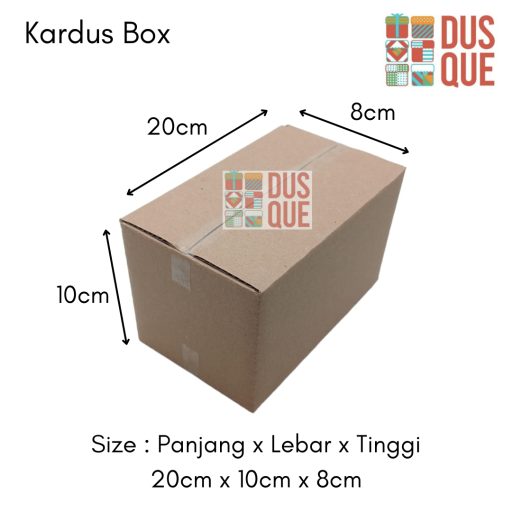 

(10 PCS) KARDUS BOX / BOX KARTON / DUS