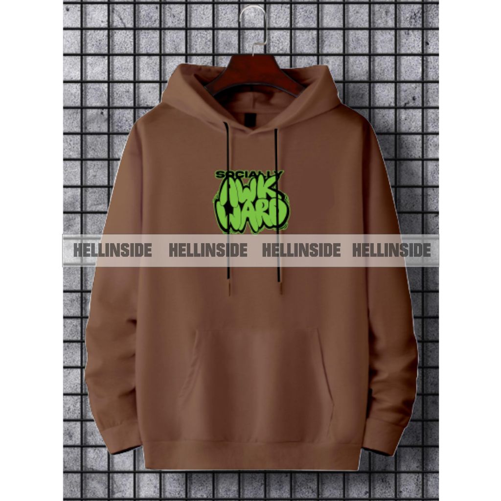 Sweater hoodie pria terbaru AWK WARD / Hoodie pria wanita kwalitas distro