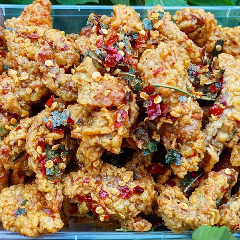

[KODE KVRU0] KERIPIK KULIT PEDAS DAUN JERUK 1KG
