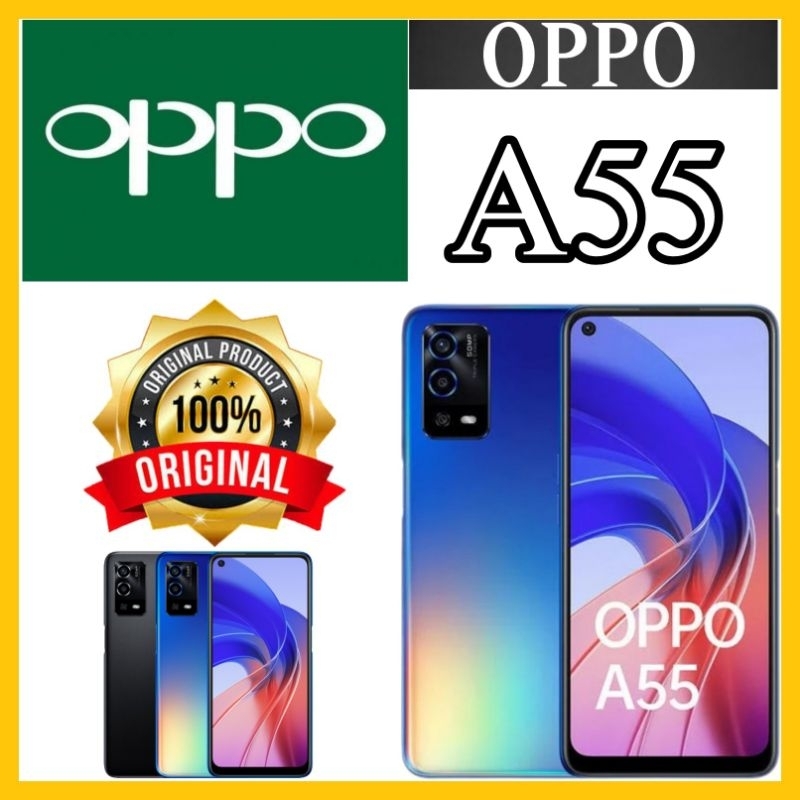 OPPO A55 RAM 4/64 GB GARANSI RESMI OPPO INDONESIA
