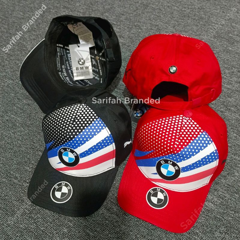 Topi Baseball BMW Import - Topi Baseball Pria - Topi Mobil