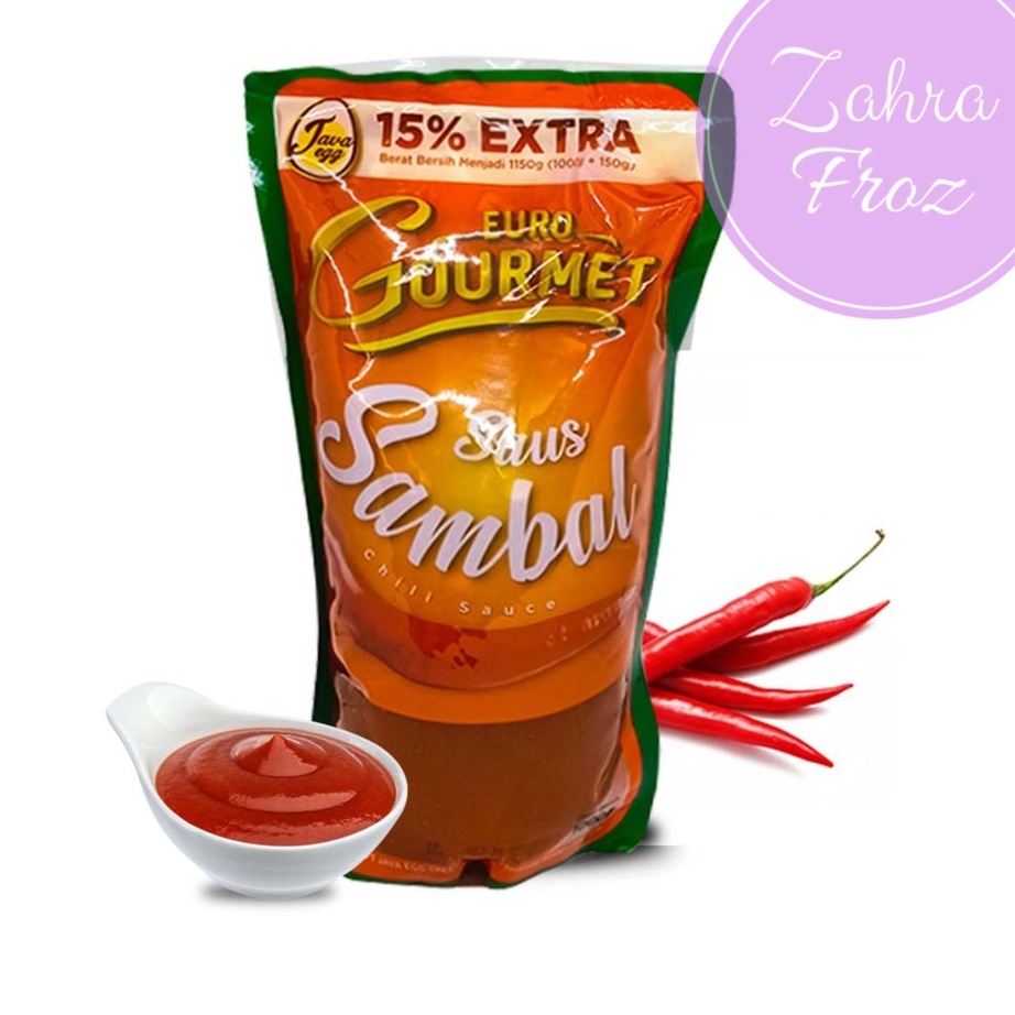 

[KODE PRODUK NEIGF84100] EURO GOURMET SAUS SAMBAL 1KG
