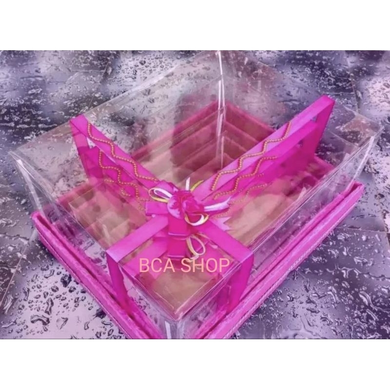 

(Promo) Kotak Seserahan Pernikahan Isi 4 Lengkap Kotak Hantaran Mika Parcel