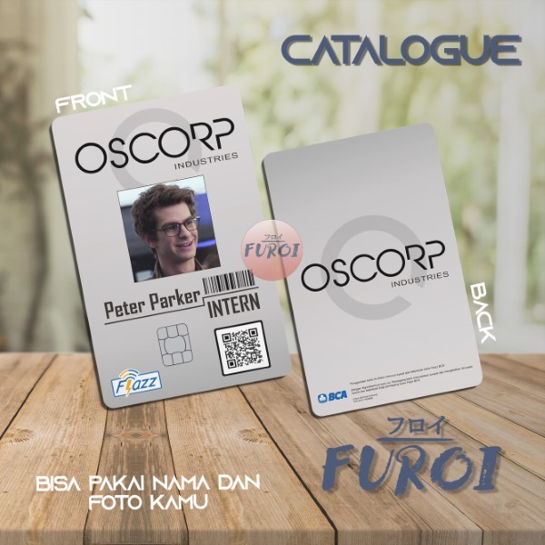 Custom Flazz BCA | Custom Emoney Mandiri | Oscorp ID Card