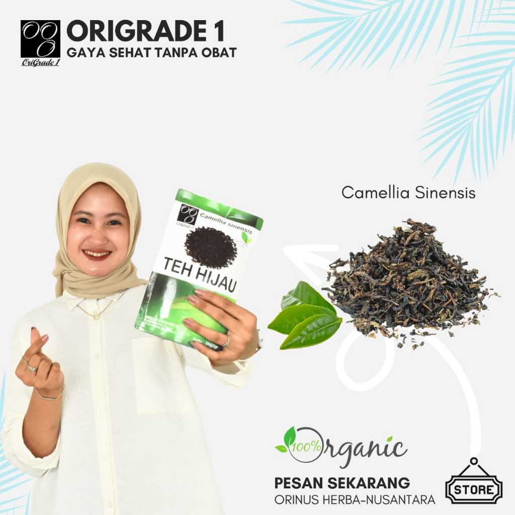 

TEH HIJAU (PEKO SPESIAL ) ISI 28TEABAG/ GREEN TEA CAP PUCUK "PREMIUM