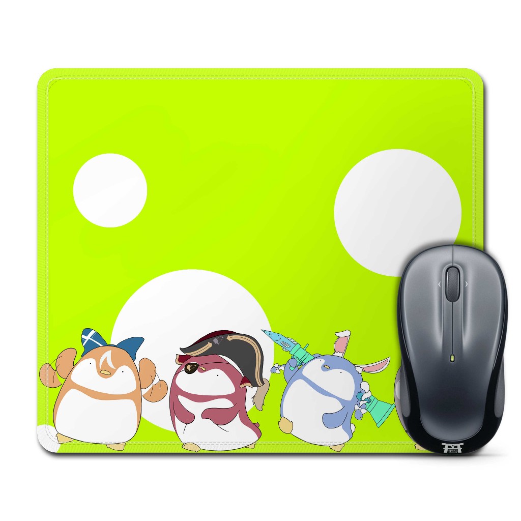 Mouse pad gaming anime vtuberHOLO JP PENGUIN DOLL GEN 3-HOLO JPmaterial Rubber