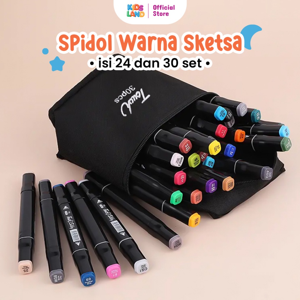 

✨Terbaru✨ Spidol Warna Spidol Sketsa Spidol Gambar 3D Pen Art Maker KIDS LAND murah