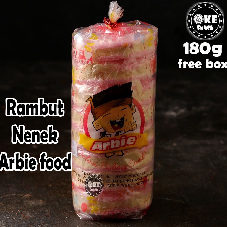 

[♠X91➢] Arbie Aromanis Gulali Rambut nenek 170g [148]