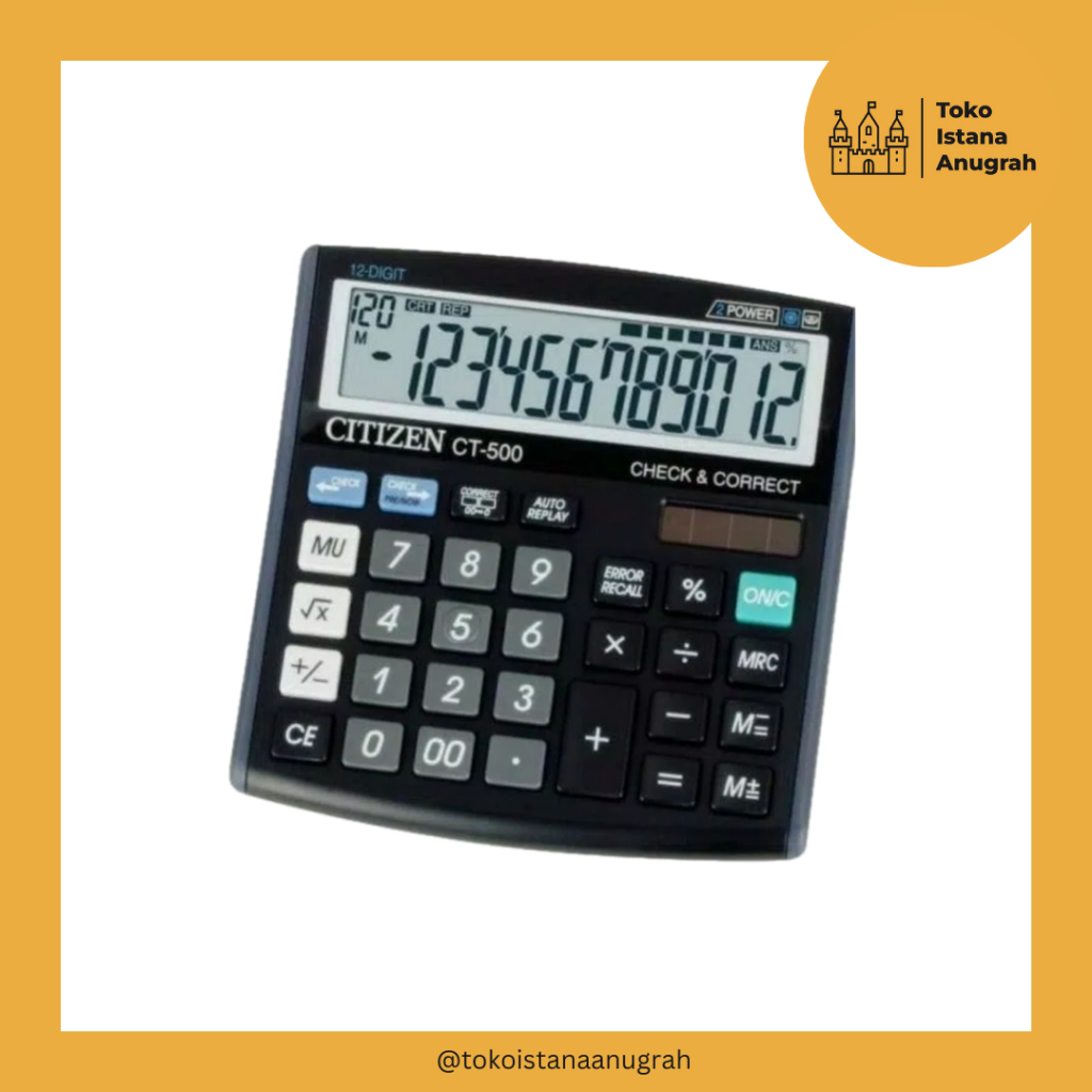 

Calculator Citizen 500 J