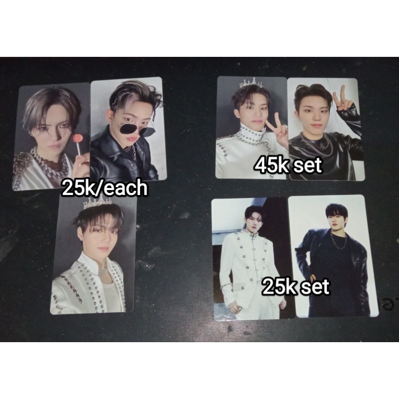 photocard Jeongwoo, Junkyu, Yoshi, Hyunsuk, doyoung treasure pc reboot