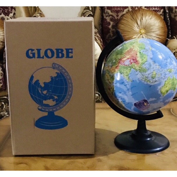

T3rkini Globe 30cm - Bola Dunia 30 cm PLUS Packing Kayu New Product