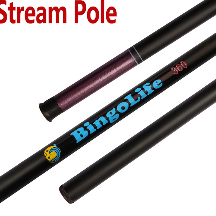 New Stock Tegek 720 Carbon Joran Pancing Telescopic 585cm Pancing Murah Kaku.