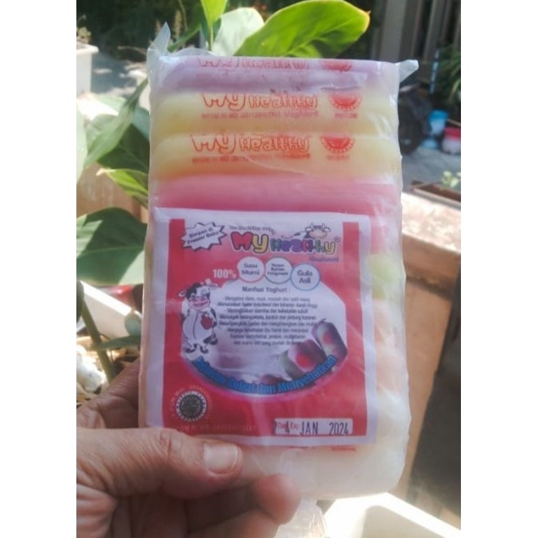 

[✯F89➤] ES YOGHURT MY HEALTHY Mini Stick isi 30. Yoghurt Stick aneka buah , isi 30. Camilan segar dan menyehatkan. [240]