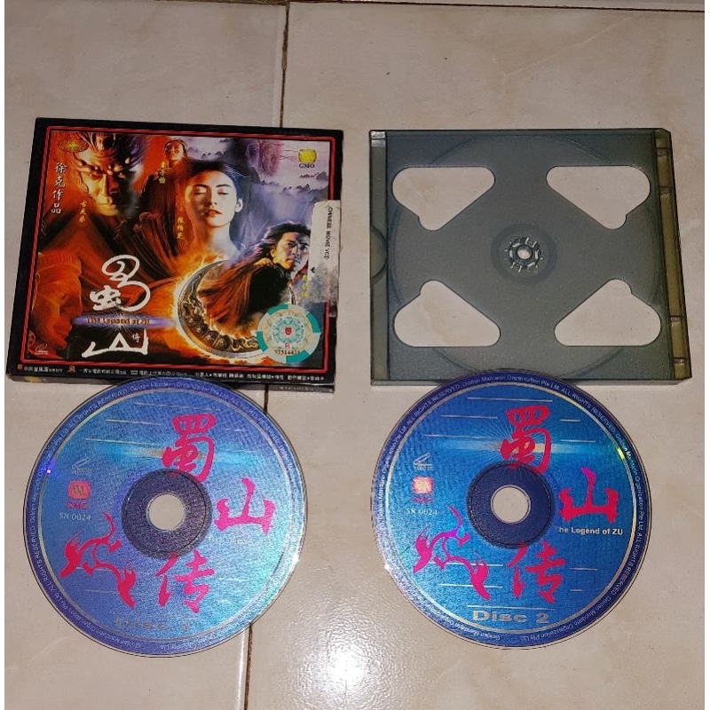 vcd Mandarin original THE LEGEND OF ZU ( Ekin Cheng )