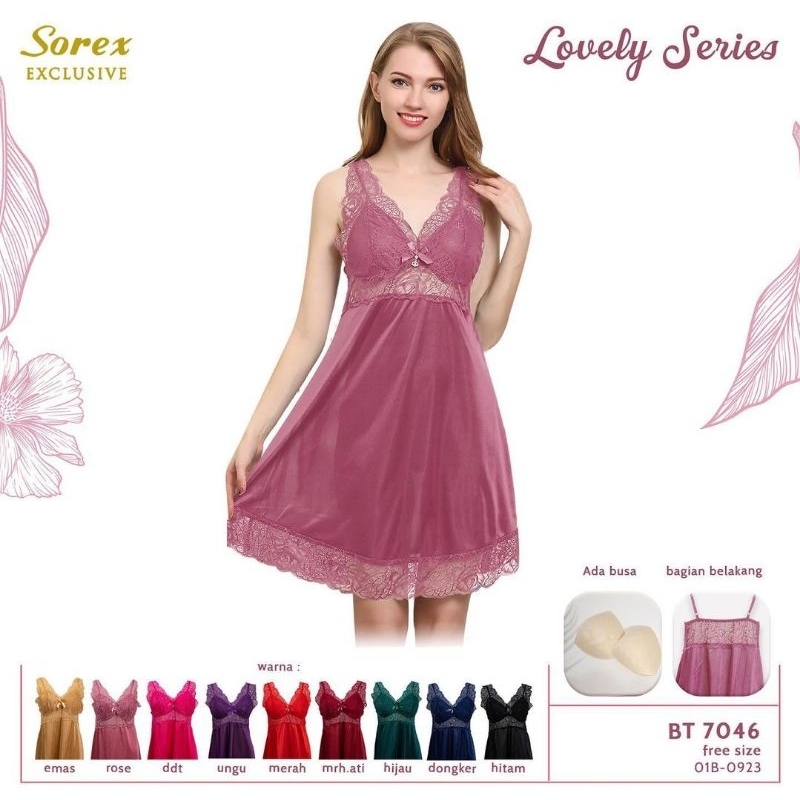 LINGERIE SOREX BT 7046 LOVELY SERIES