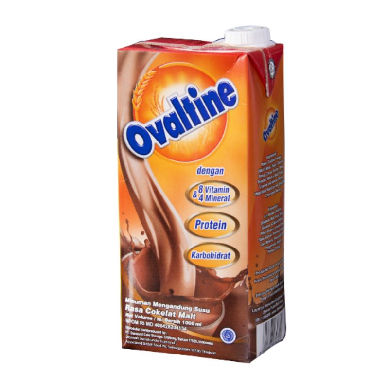 

OVALTINE SUSU UHT COKELAT MALT 1000 ML