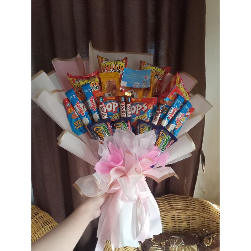 

buket Snack Pink