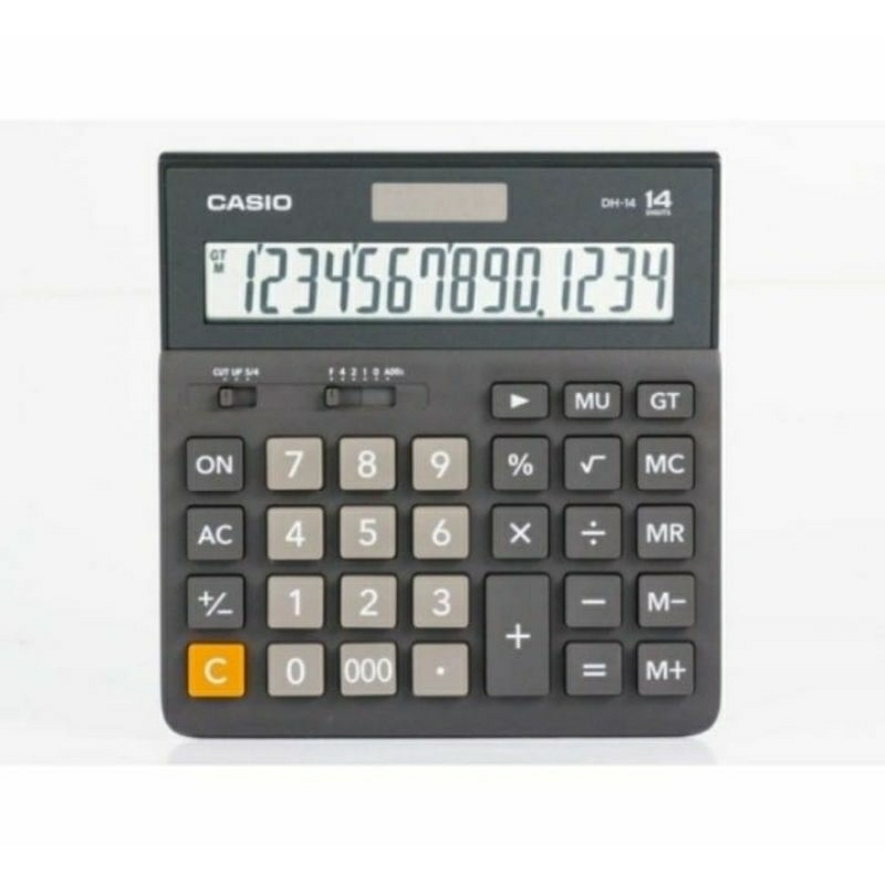 

CASIO DH 14 KALKULATOR MEJA 14 DIGIT / KALKULATOR DESKTOP DH 14 ORIGINAL