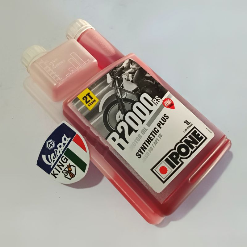 Oli vespa 2T IPONE R2000rs oli samping vespa 2T ipone R2000rs