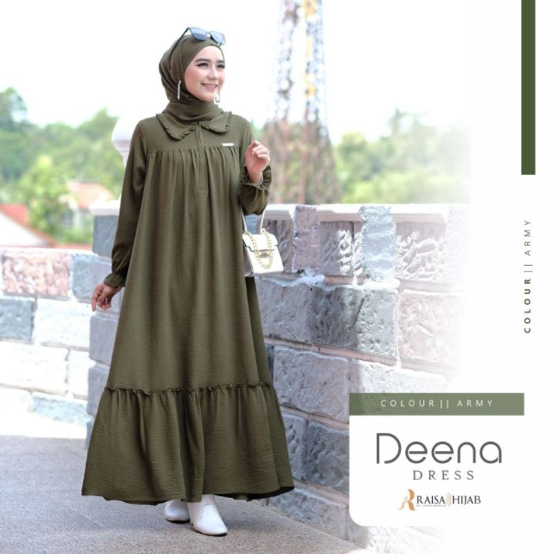 Deena Dress set Pashmina by Raisakey
