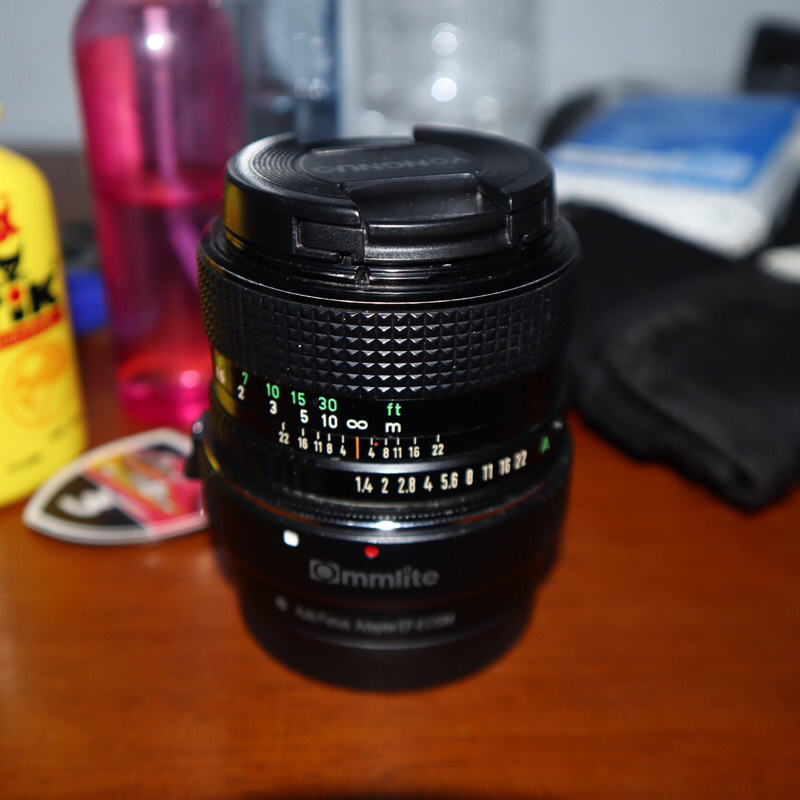 Canon FD 50mm 1.4 Manual