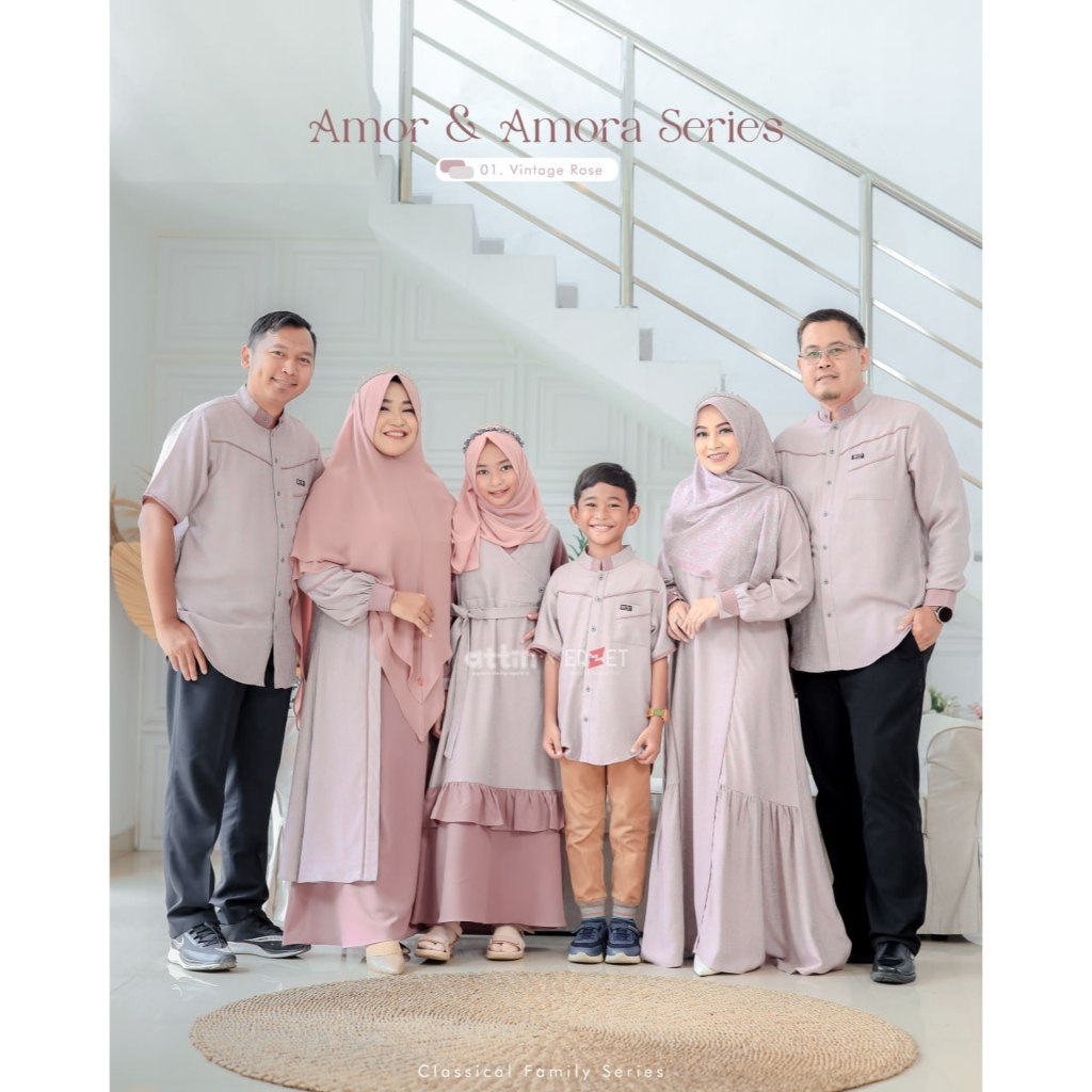 ATTIN - AMOR AMORA VINTAGE ROSE by ATTIN / SARIMBIT ATTIN 2024