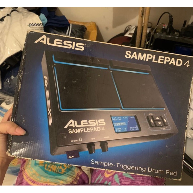 drumpad alesis samplepad 4