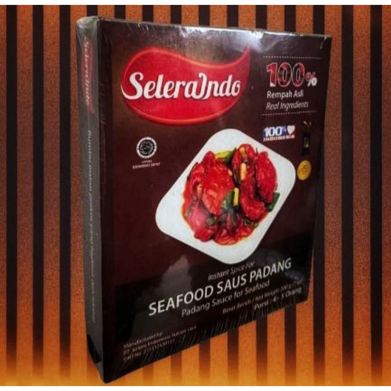 

Selera Indo Bumbu Seafood Saus Padang 200gr