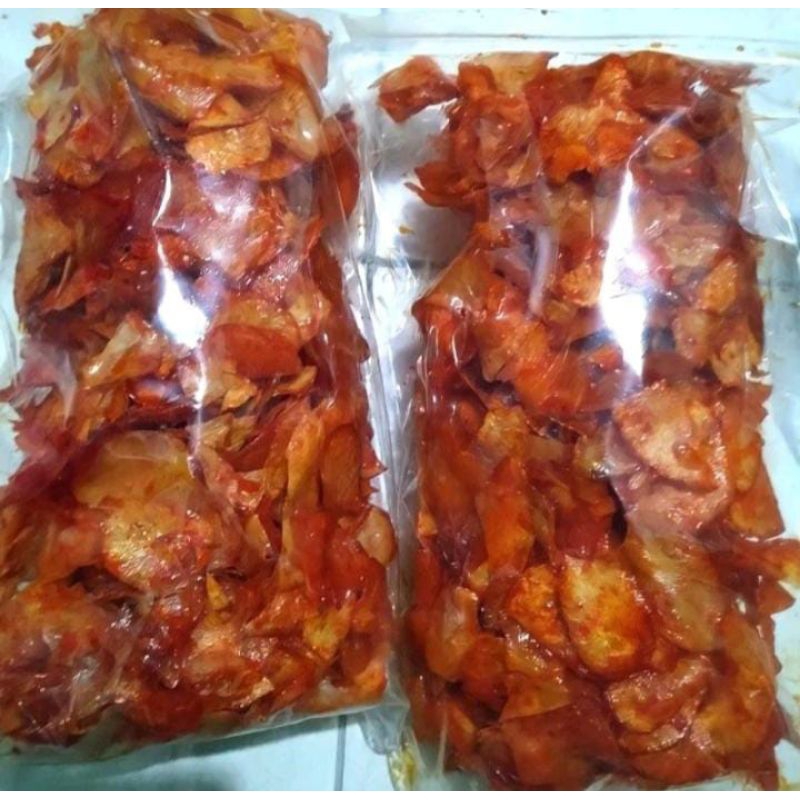 

keripik singkong 250gram pedas lengeket manis