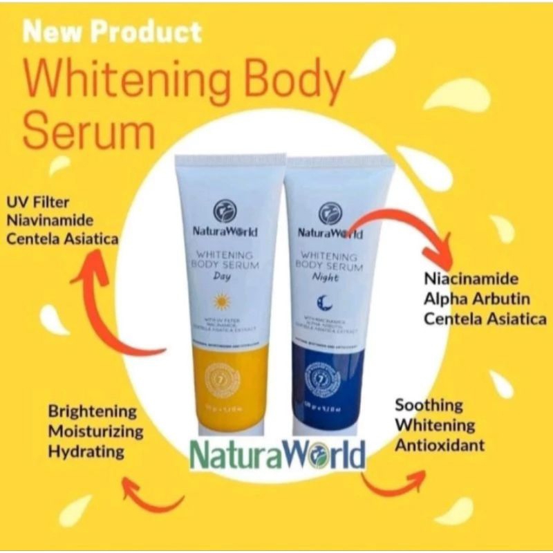 WHITENING BODY SERUM NATURA WORLD