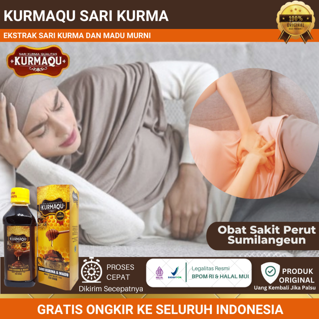 KURMAQU - Obat Sakit Perut Sumilangeun, Pelancar haid, Haid Tidak Teratur, Gangguan Reproduksi, Pere