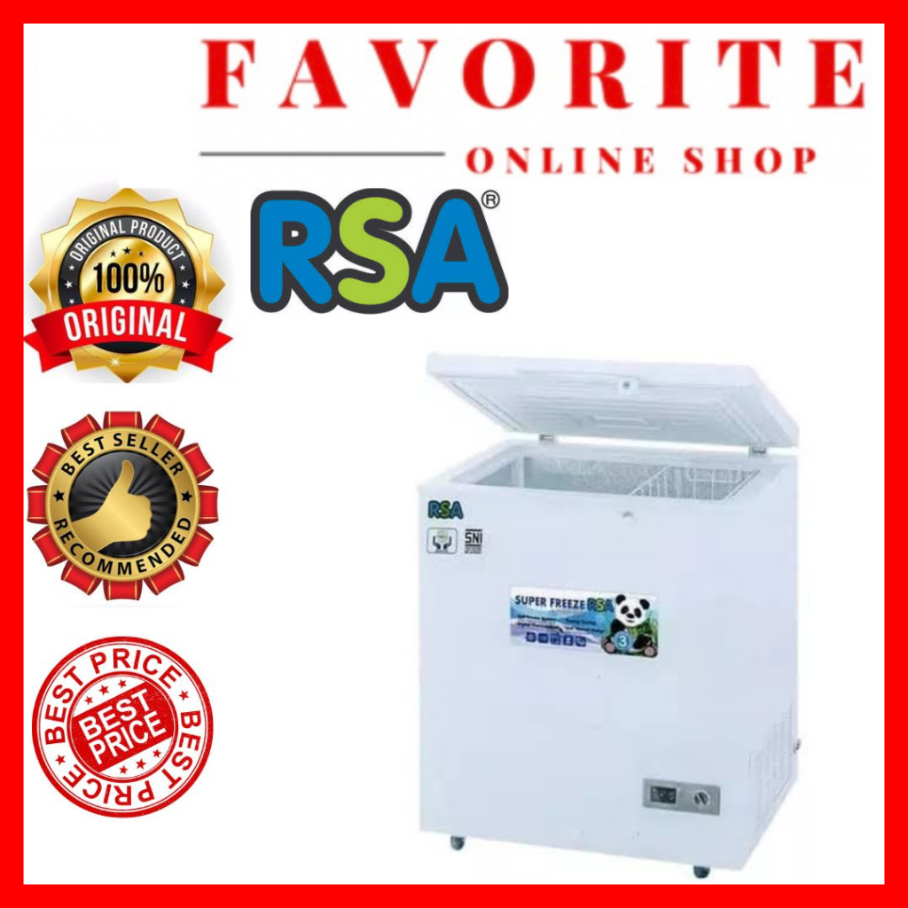 CHEST FREEZER RSA 100 LITER  CF110 CHEST FREEZER 100L CF-110