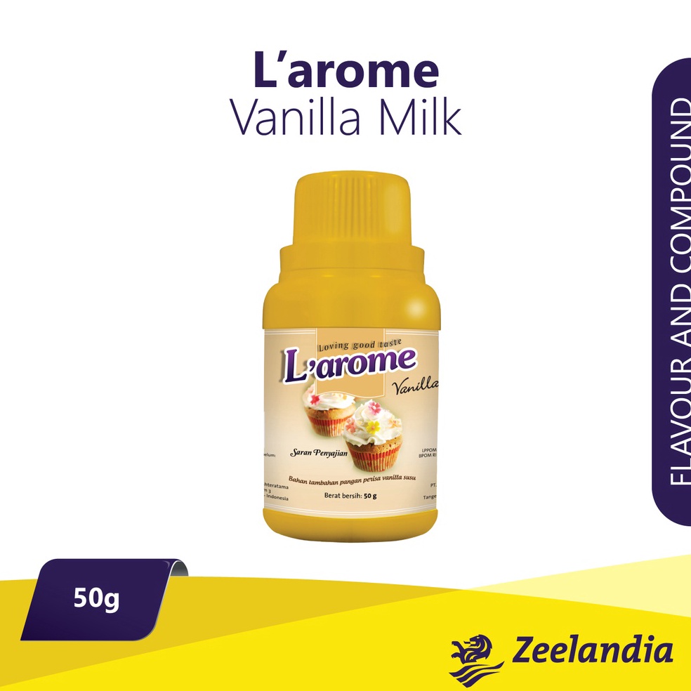 

[۞D42/] Zeelandia L'Arome Vanilla Milk Powder 50 Gr [244]