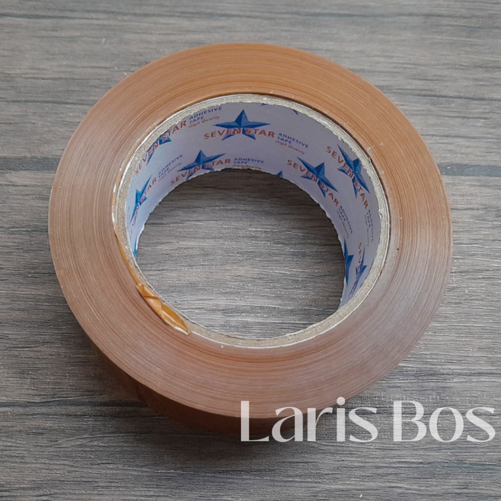 

✥ Lakban Coklat Seven Star 45mm/48mm 200yard Serba Murah