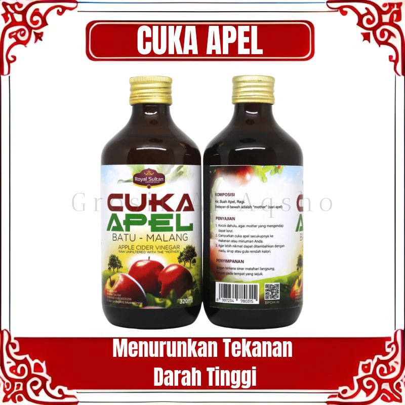 

CUKA APEL BATU MALANG ROYAL SULTAN 320 ML ORGANIC