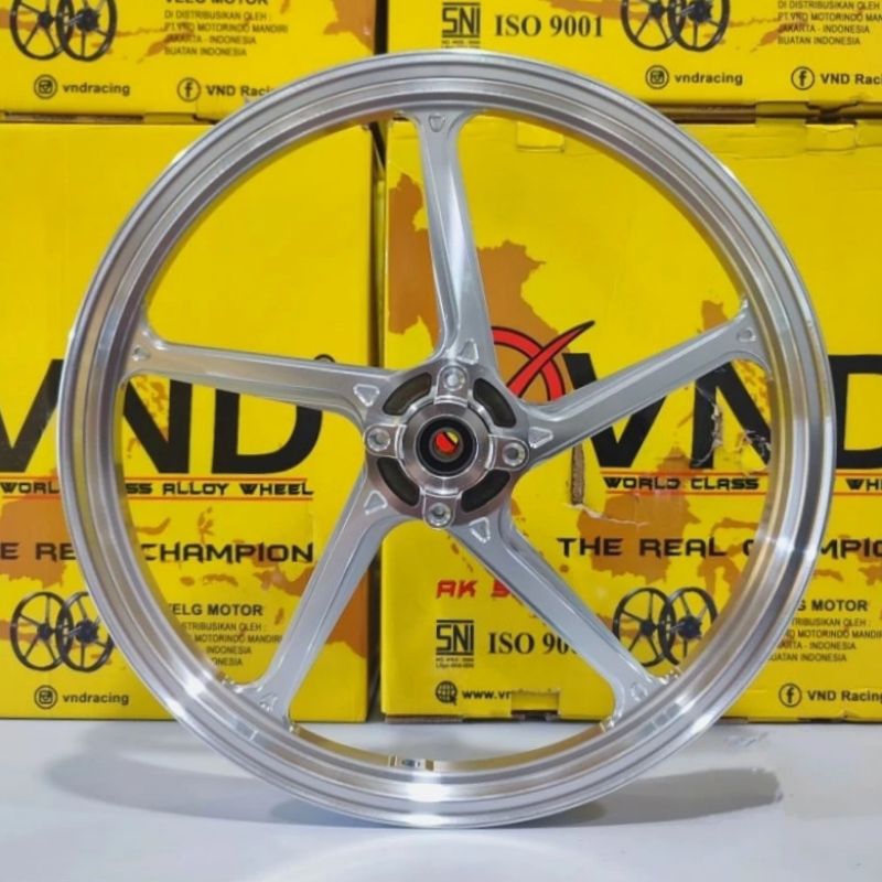 VELG VND AK 55 RING 17 VARIO 110/BEAT/SCOPPY/SPACCY/VELG BEAT/SCOPPY/BEAT VND AK 55 PALANG 5 RING 17