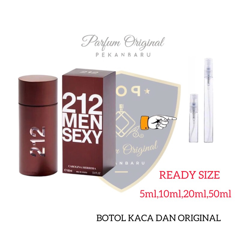 Decant CH 212 Sexy Man- parfum original store garansi