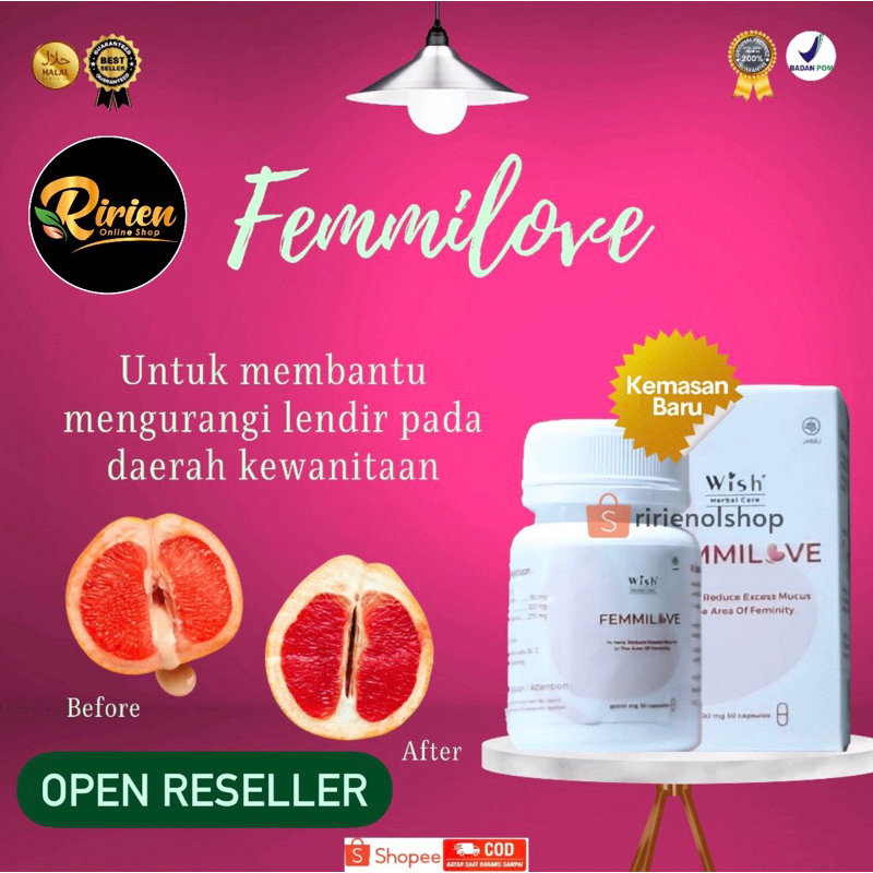 Obat Herbal Keputihan Wanita Wish Femilove By dr. Boyke