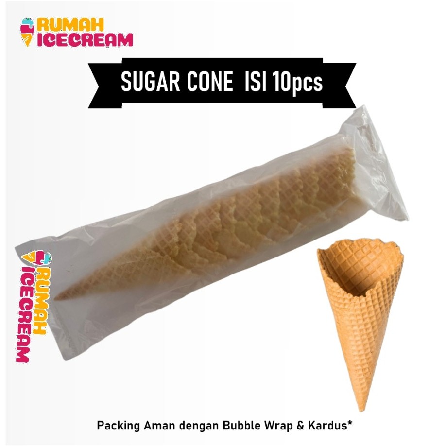 Sugar Cone Es Krim Aice