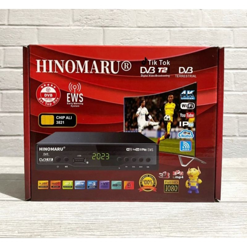 SET TOP BOX DVB T2 HINOMARU / SET TOP BOX HINOMARU