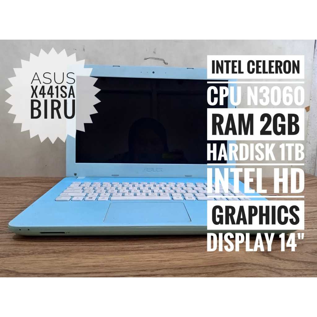 READY LAPTOP MURAH ASUS X441SA RAM2 SSD 1TB