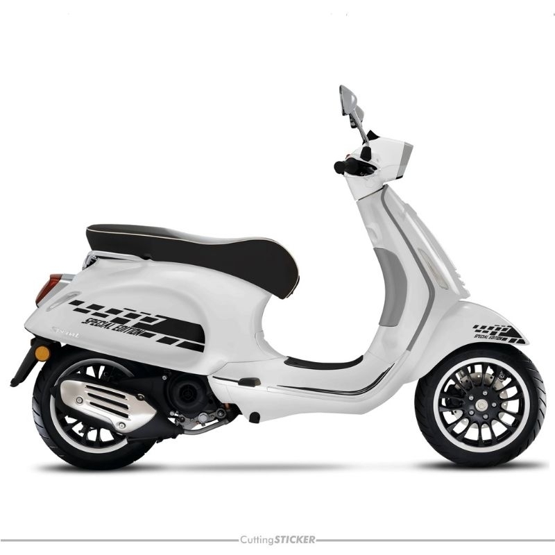 stiker cutting special edition untuk vespa sprint / striping variasi vespa sprint