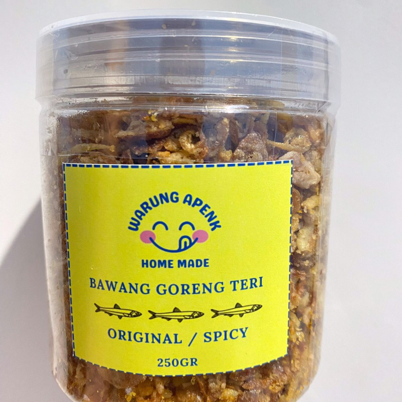 

Bawang Goreng Teri Nasi 250Gram ORIGINAL