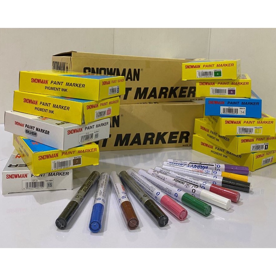 

[K0A] Paint Marker Snowman Laris