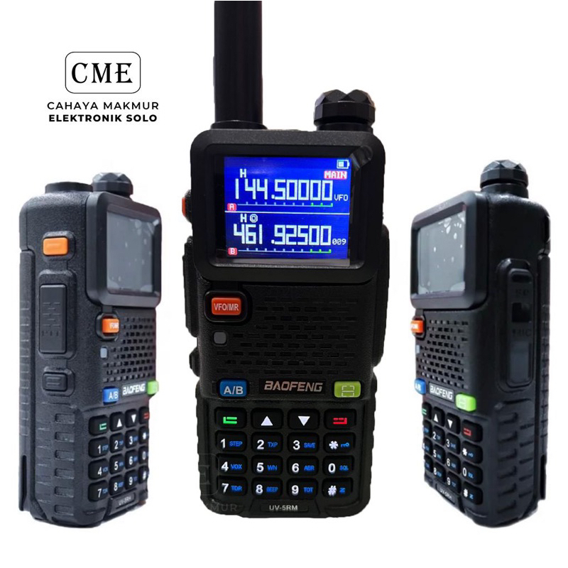 HT Baofeng UV-5RM 8 Wat Tri Band Handheld Ham Radio